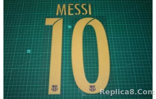 Barcelona 16/17 #10 MESSI Homekit Nameset Printing