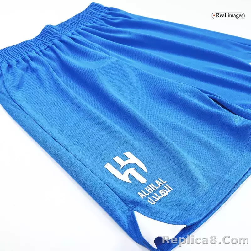 23-24 Al Hilal SFC Home Soccer Shorts - detail