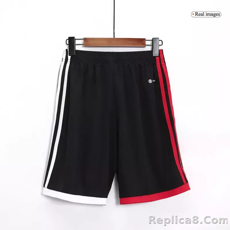 23-24 River Plate Home Soccer Shorts - detail