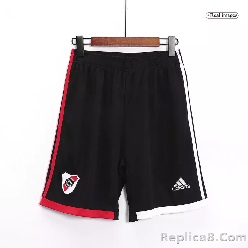 23-24 River Plate Home Soccer Shorts - detail