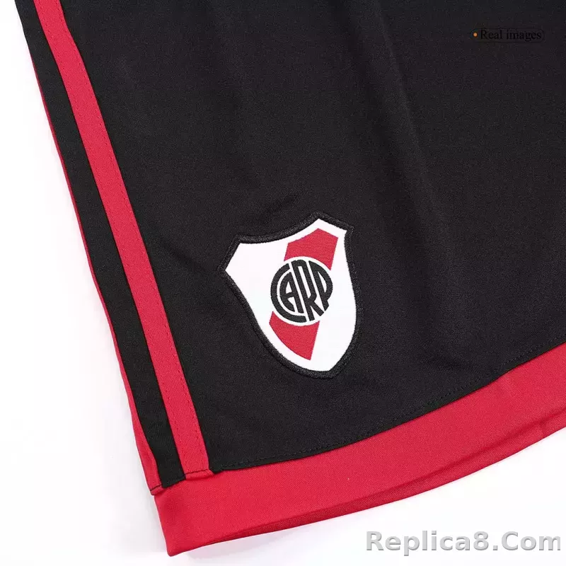 23-24 River Plate Home Soccer Shorts - detail