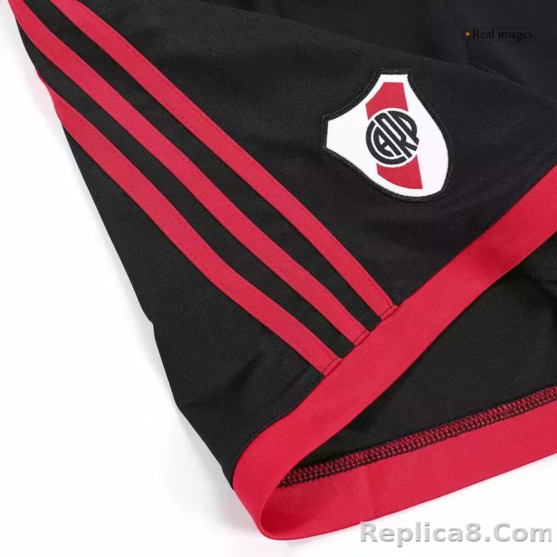 23-24 River Plate Home Soccer Shorts - detail