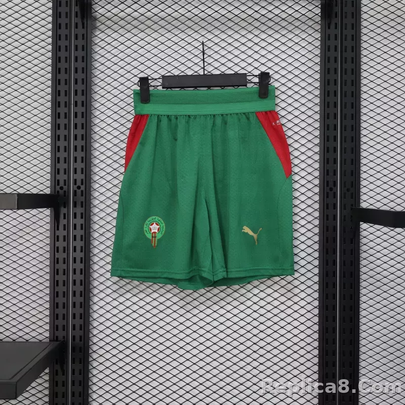 2026 Morocco Home World Cup Soccer Shorts Player Version