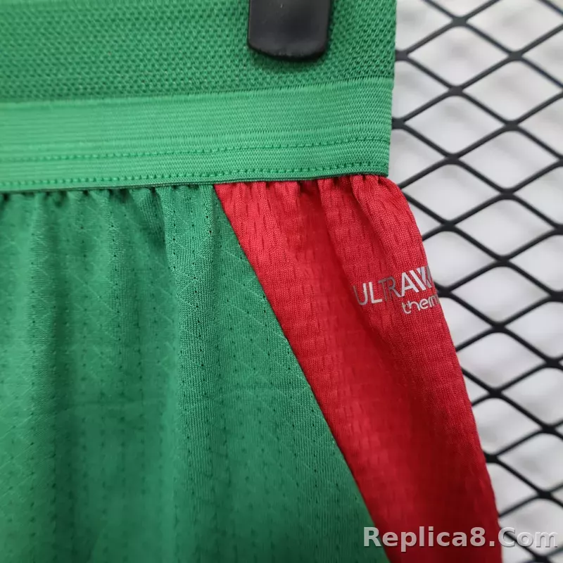 2026 Morocco Home World Cup Soccer Shorts Player Version - detail