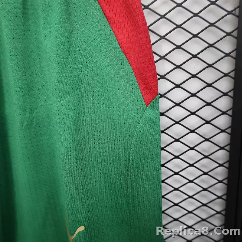 2026 Morocco Home World Cup Soccer Shorts Player Version - detail