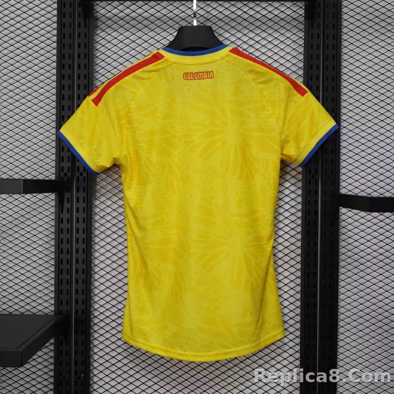 2026 Colombia Home World Cup Women Soccer Jersey Player Version - detail