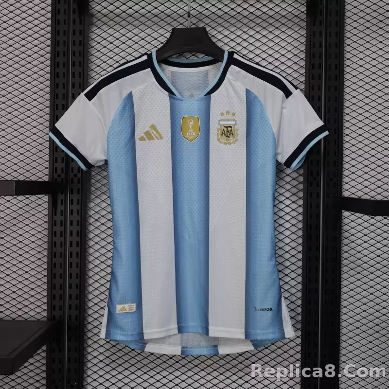 2026 Argentina Home Women World Cup Player Version Soccer Jersey