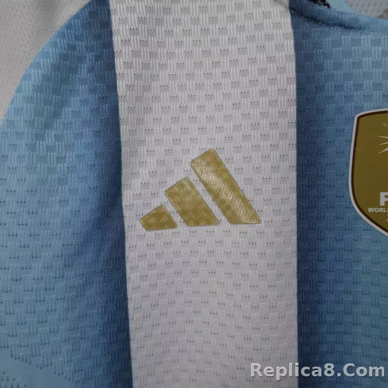 2026 Argentina Home Women World Cup Player Version Soccer Jersey - detail