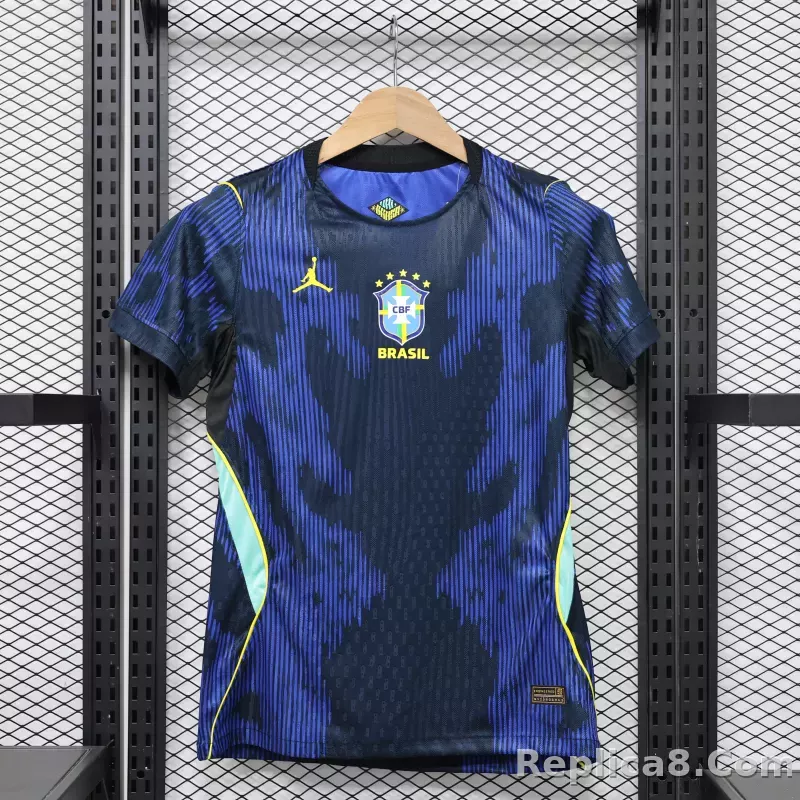 2026 Brazil Womens Away World Cup Football Jersey Player Version
