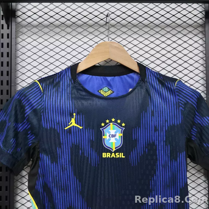 2026 Brazil Womens Away World Cup Football Jersey Player Version - detail