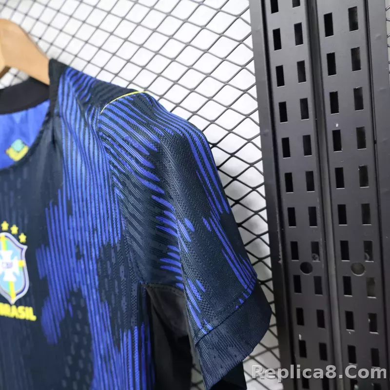 2026 Brazil Womens Away World Cup Football Jersey Player Version - detail