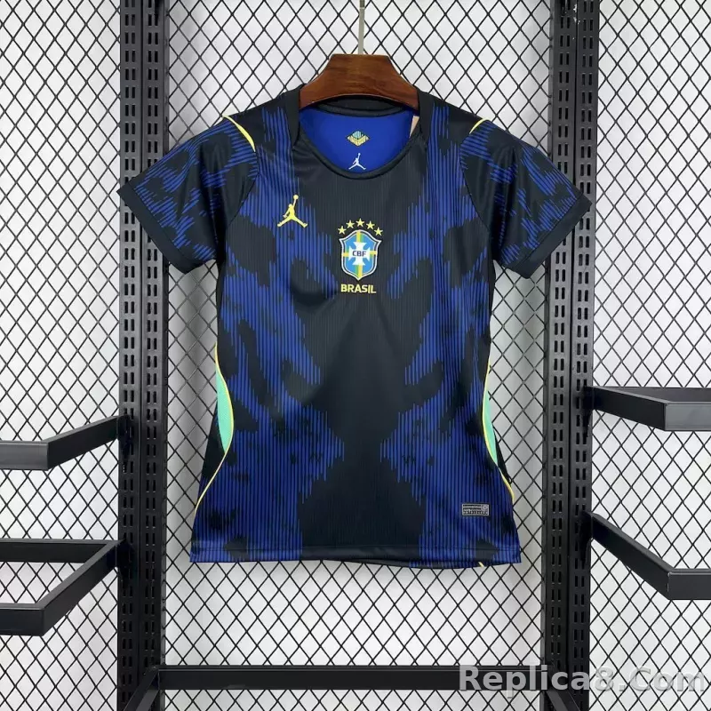 2026 Brazil Womens Away World Cup Football Jersey