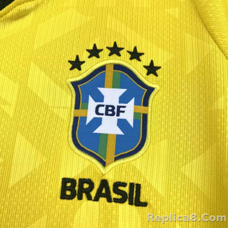 2026 Brazil Home World Cup Womens Football Jersey - detail