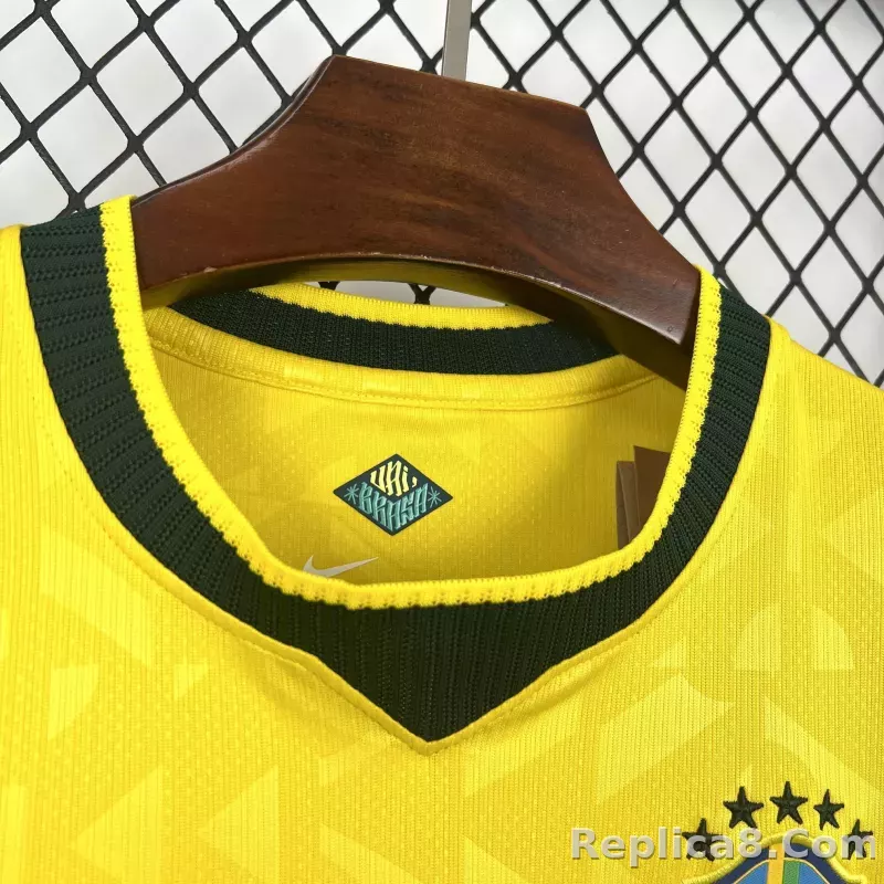 2026 Brazil Home World Cup Womens Football Jersey - detail