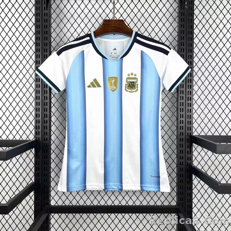 2026 Argentina Home World Cup Women Soccer Jersey