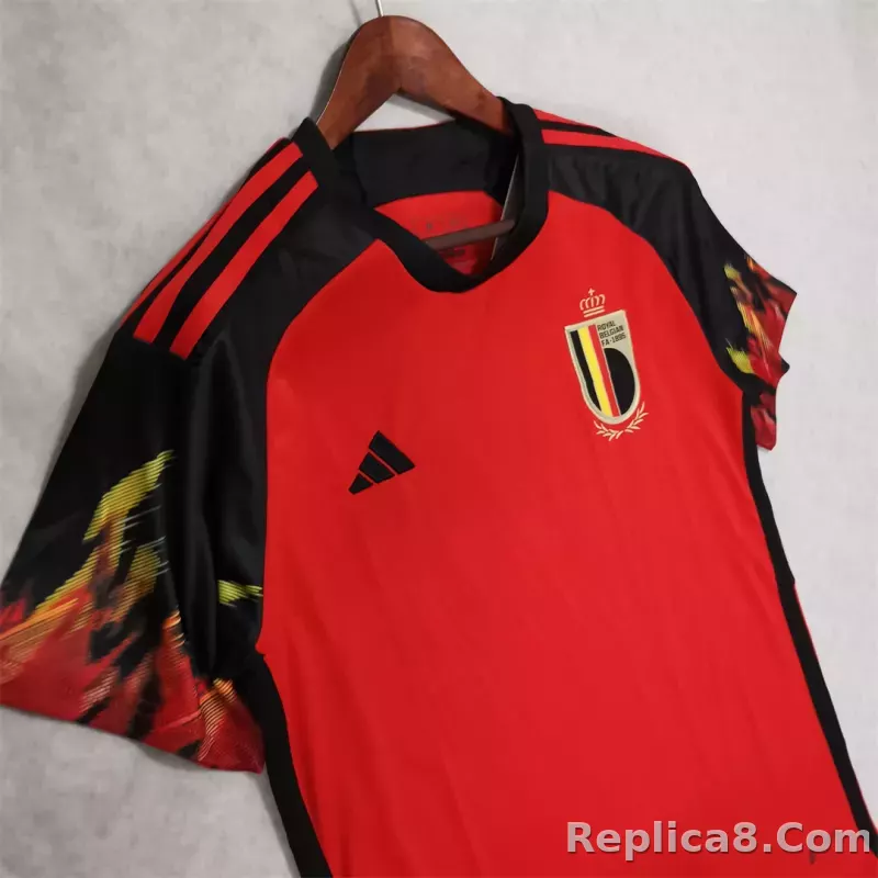 2022 Belgium World Cup Home Fan Edition - detail