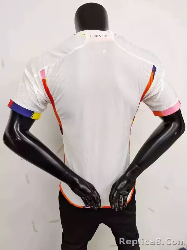 2022 Belgium World Cup Away Players Edition - detail