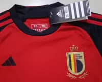 2022 Belgium World Cup Home Kids Kit Jersey+Shorts - view 4