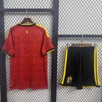 2026 Belgium World Cup Home Football Kids Kit Jersey+Shorts - view 3
