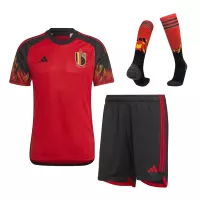 2022 Belgium World Cup Home Whole Kit Jersey+Shorts+Socks - view 1