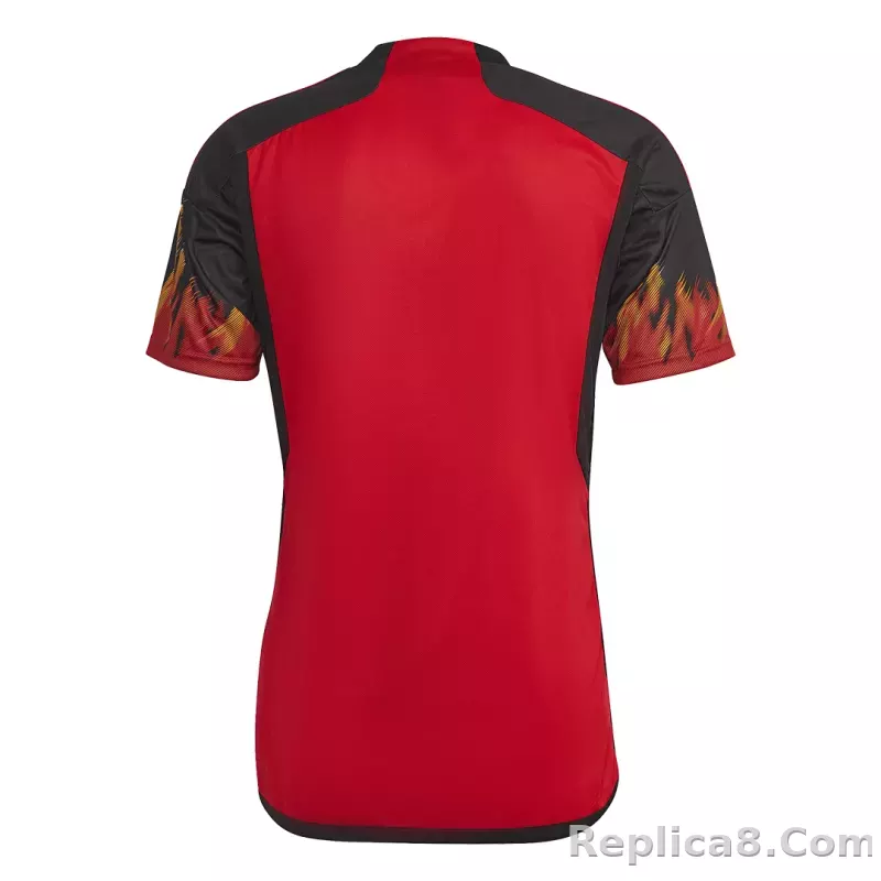 2022 Belgium World Cup Home Kit Jersey+Shorts - detail