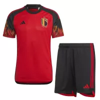 2022 Belgium World Cup Home Kit Jersey+Shorts - view 1