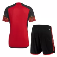2022 Belgium World Cup Home Kit Jersey+Shorts - view 3