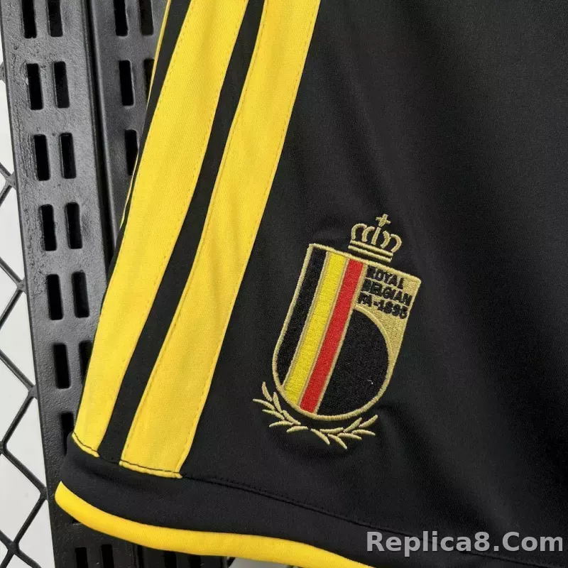 2026 Belgium World Cup Home Soccer Shorts - detail