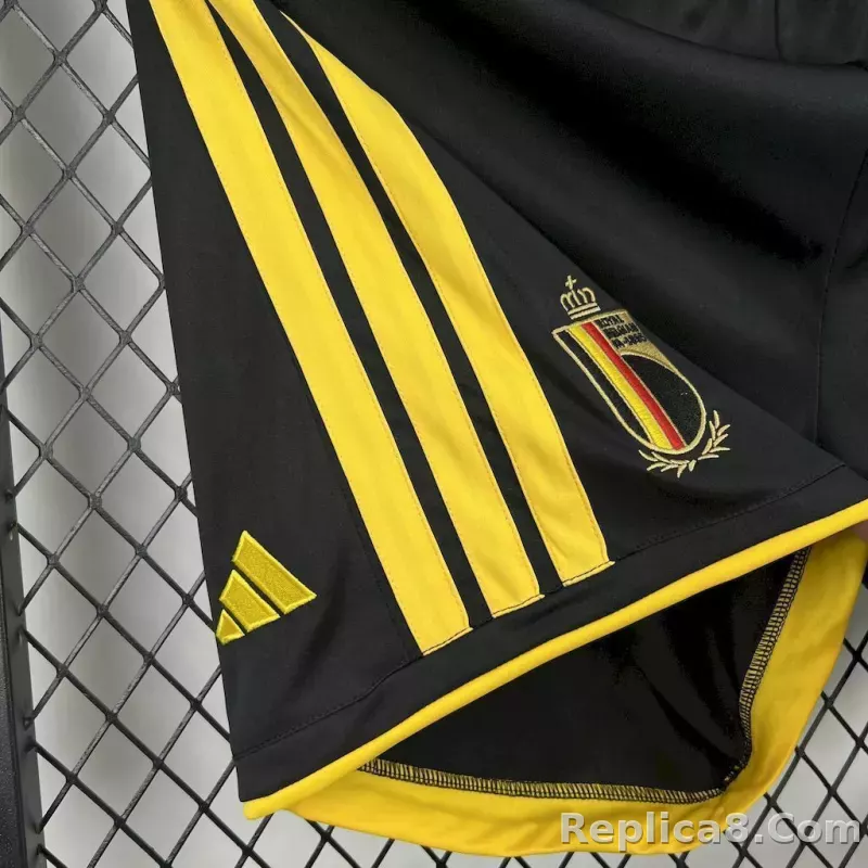 2026 Belgium World Cup Home Soccer Shorts - detail