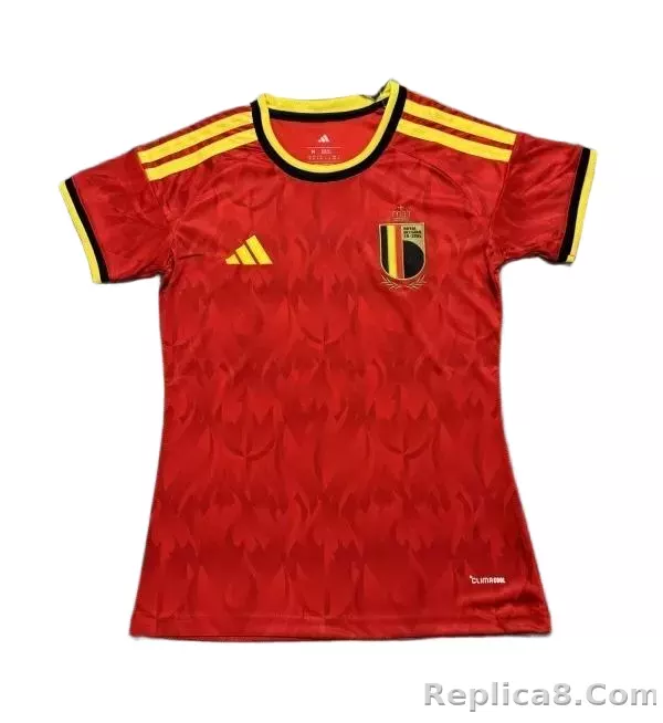 2026 Belgium World Cup Home Football Women Jersey