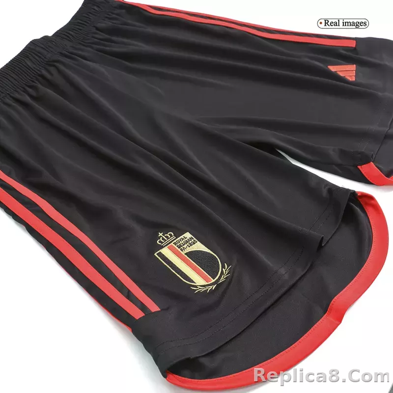 2022 Belgium World Cup Home Soccer Shorts - detail