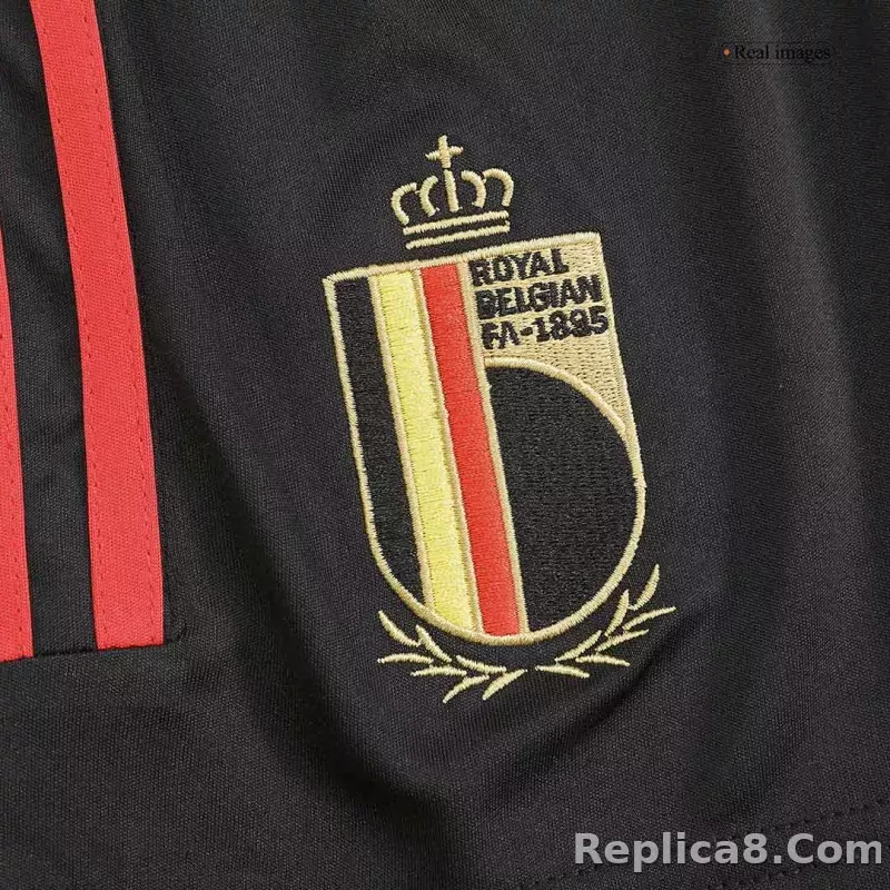 2022 Belgium World Cup Home Soccer Shorts - detail