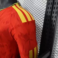 2026 Belgium World Cup Home Football Jersey Player Version Long Sleeve - view 10