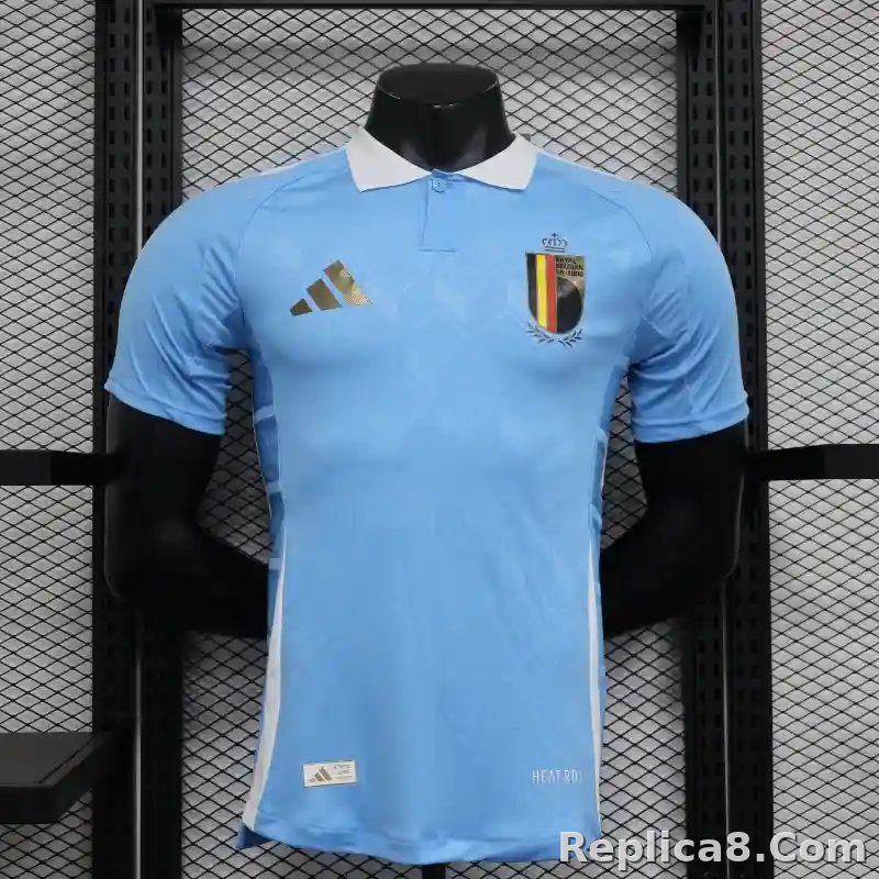 2024 Belgium Euro Cup Away Jersey Player Version