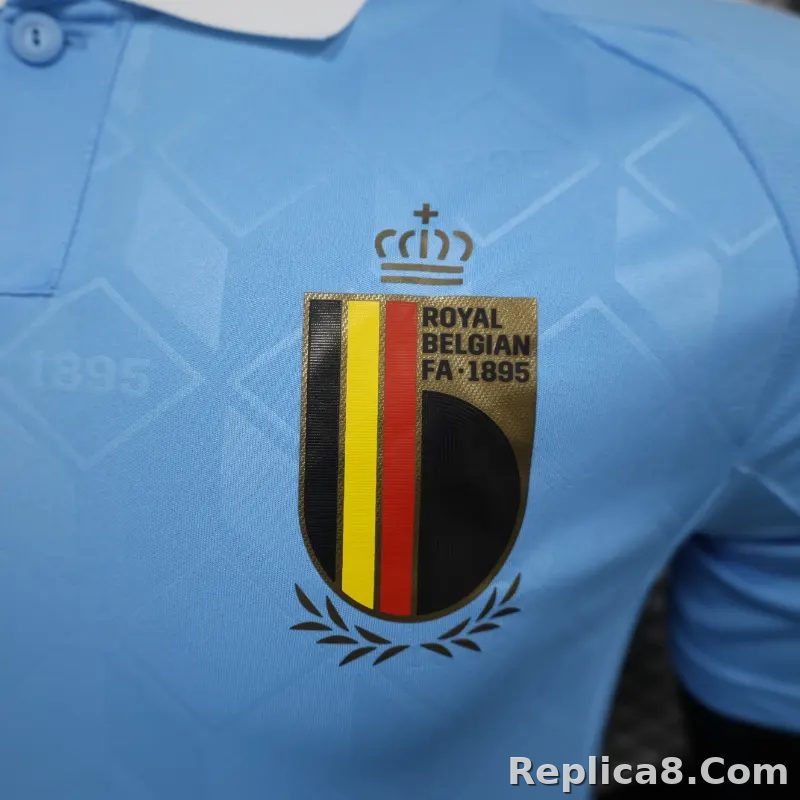 2024 Belgium Euro Cup Away Jersey Player Version - detail