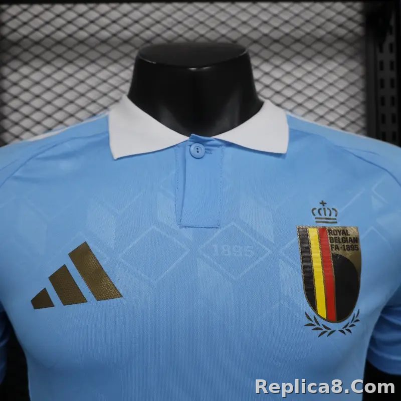 2024 Belgium Euro Cup Away Jersey Player Version - detail