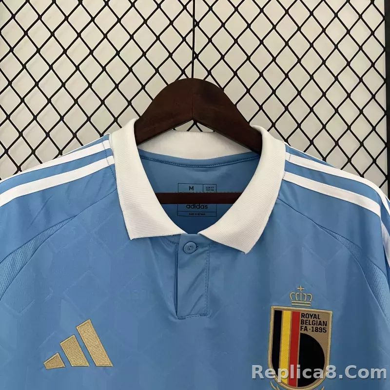 2024 Belgium Euro Cup Away Jersey - detail