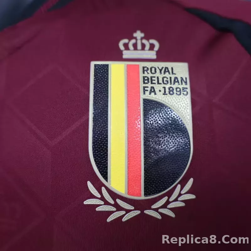 2024 Belgium Euro Cup Home Jersey Player Version - detail