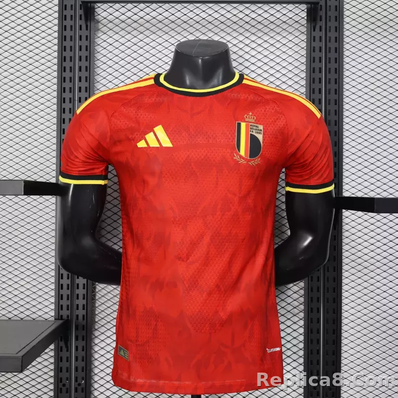 2026 Belgium World Cup Home Football Jersey Player Version