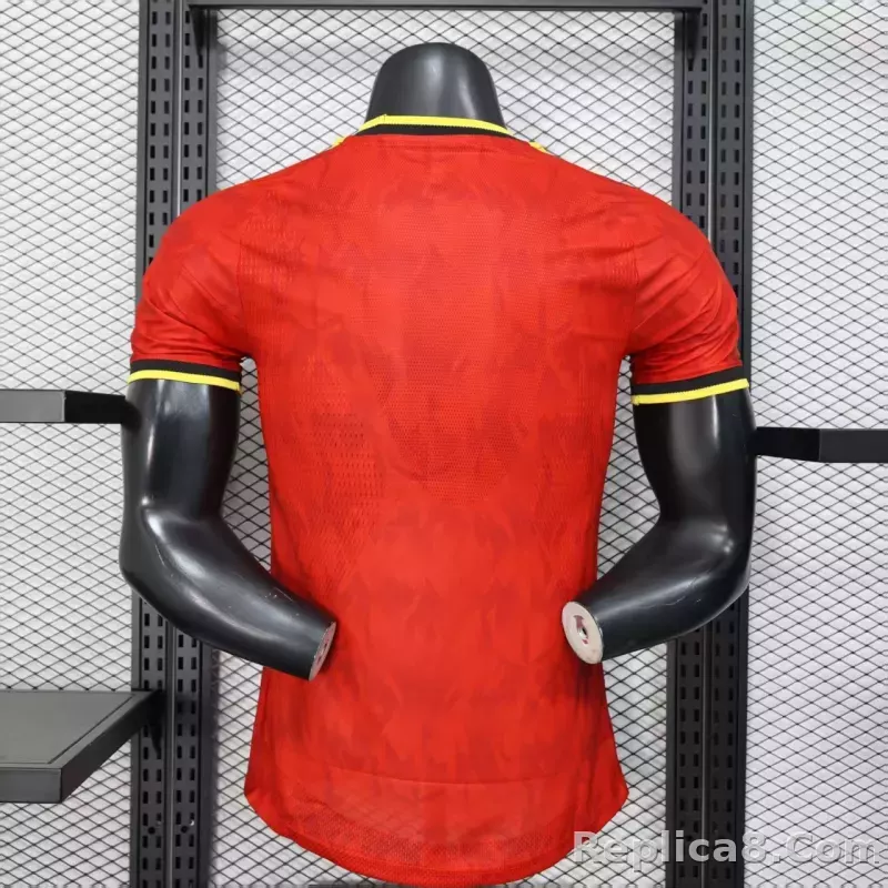 2026 Belgium World Cup Home Football Jersey Player Version - detail