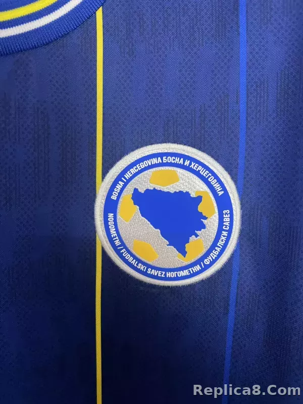 2026-27 Bosnia and Herzegovina World Cup Home Football Jersey - detail