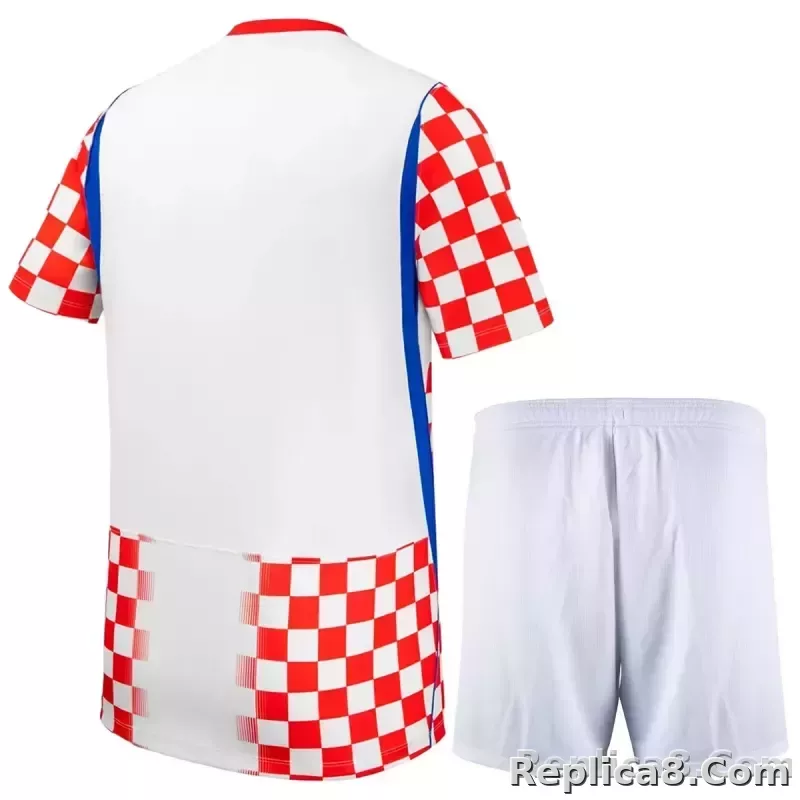 2026 Croatia World Cup Home Football Kit Jersey+Shorts - detail
