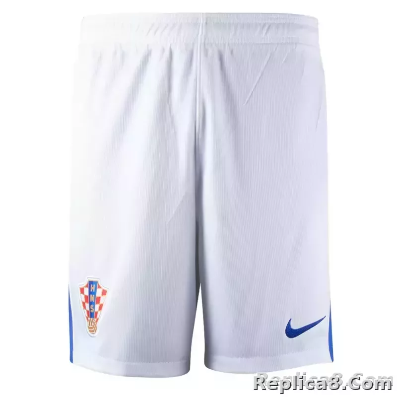 2026 Croatia World Cup Home Football Kit Jersey+Shorts - detail