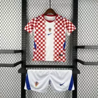 2026 Croatia World Cup Home Football Kids Kit Jersey+Shorts - view 6