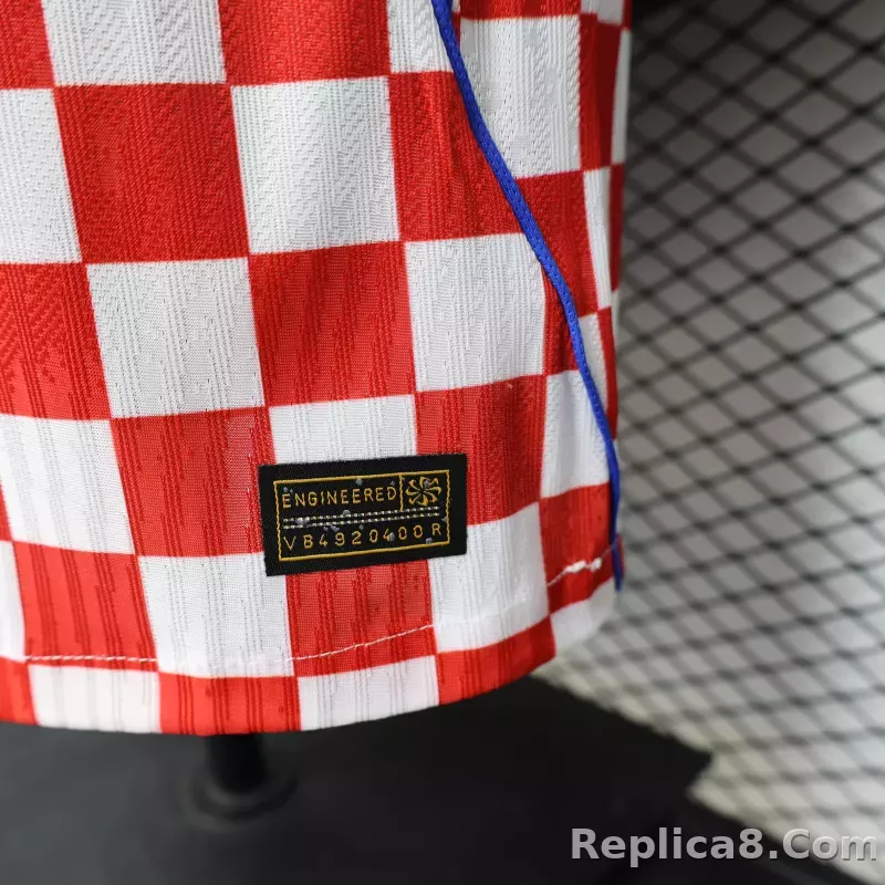 2026-27 Croatia Home World Cup Soccer Jersey Authentic Shirt - detail