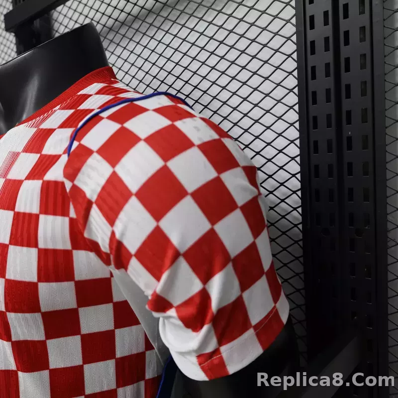 2026-27 Croatia Home World Cup Soccer Jersey Authentic Shirt - detail