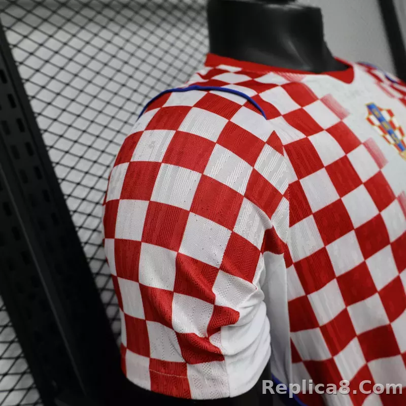 2026-27 Croatia Home World Cup Soccer Jersey Authentic Shirt - detail