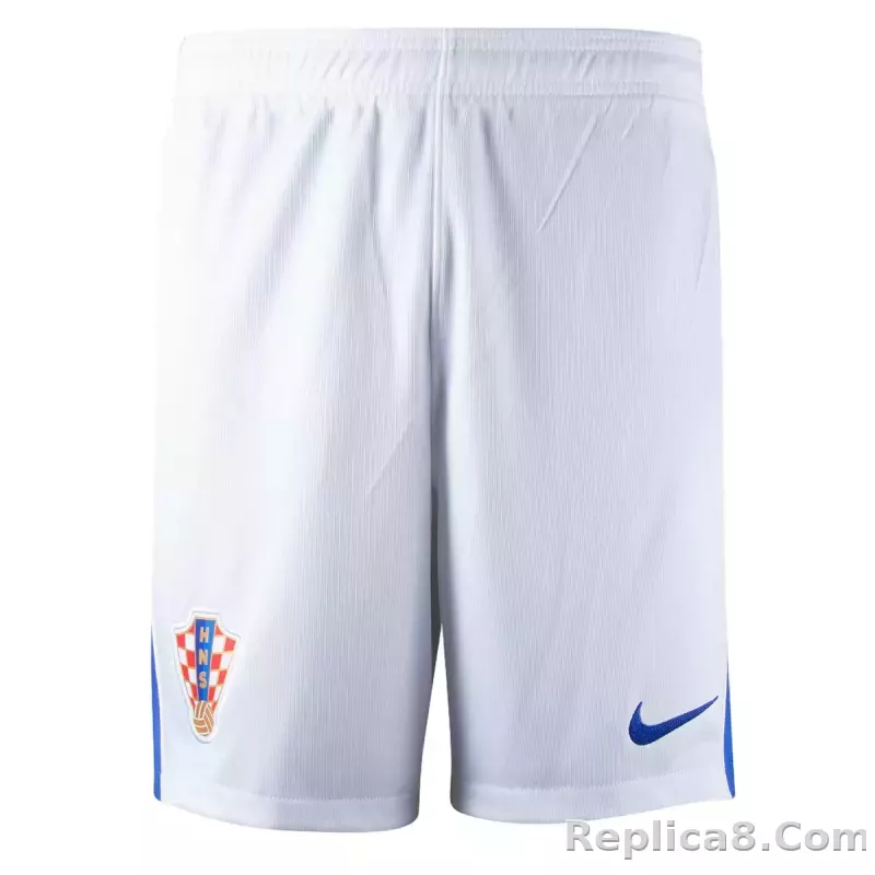 2026 Crotia World Cup Home Soccer Shorts