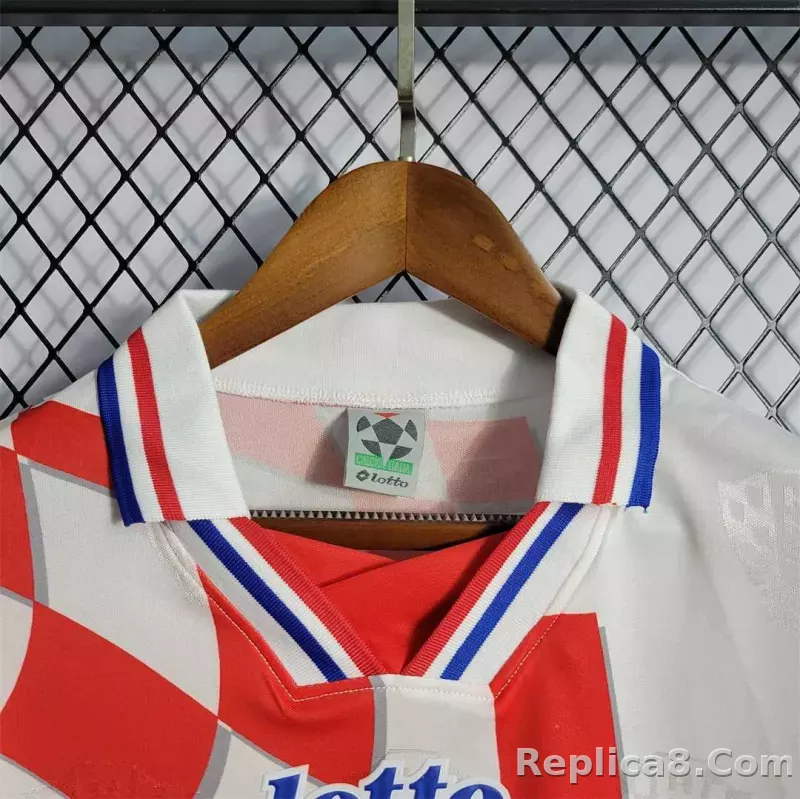 1998 Croatia World Cup Home Retro Jersey - detail