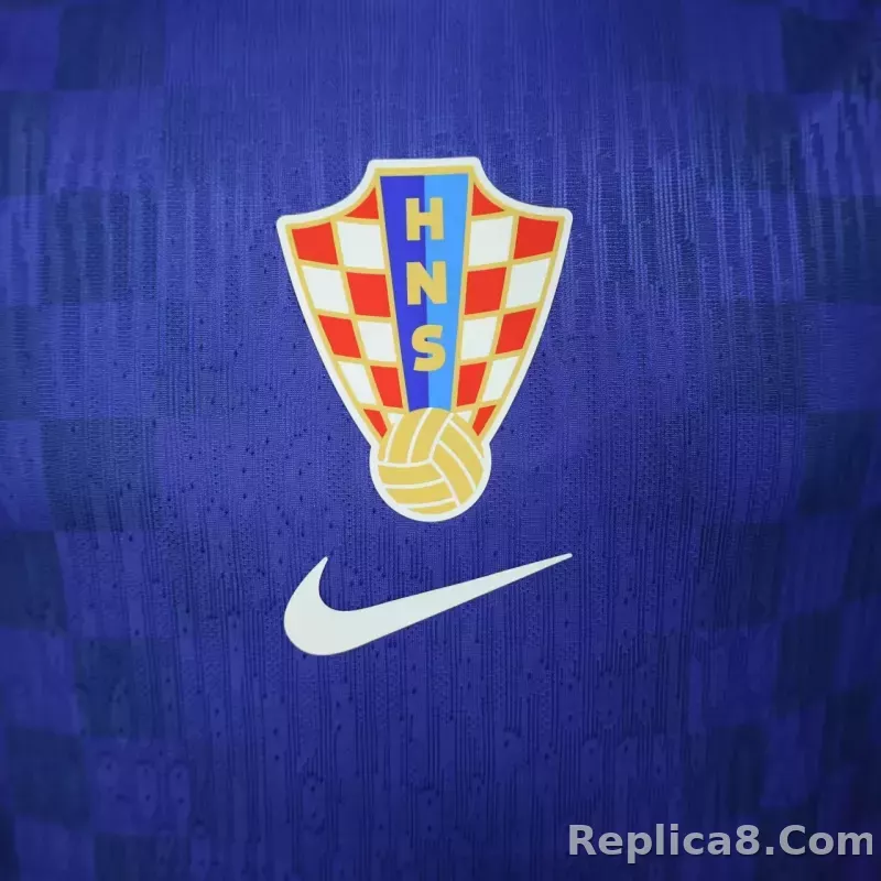2026 Croatia Away World Cup Soccer Jersey Authentic Shirt - detail
